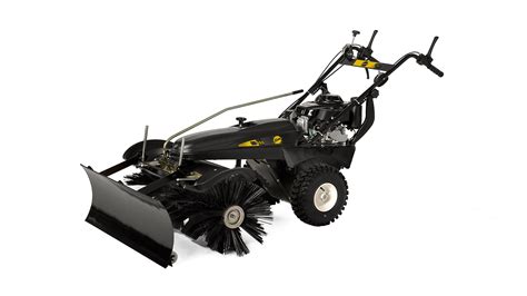 skid-steer rb-400 rotary broom walk-behind|fisher rb 400 broom.